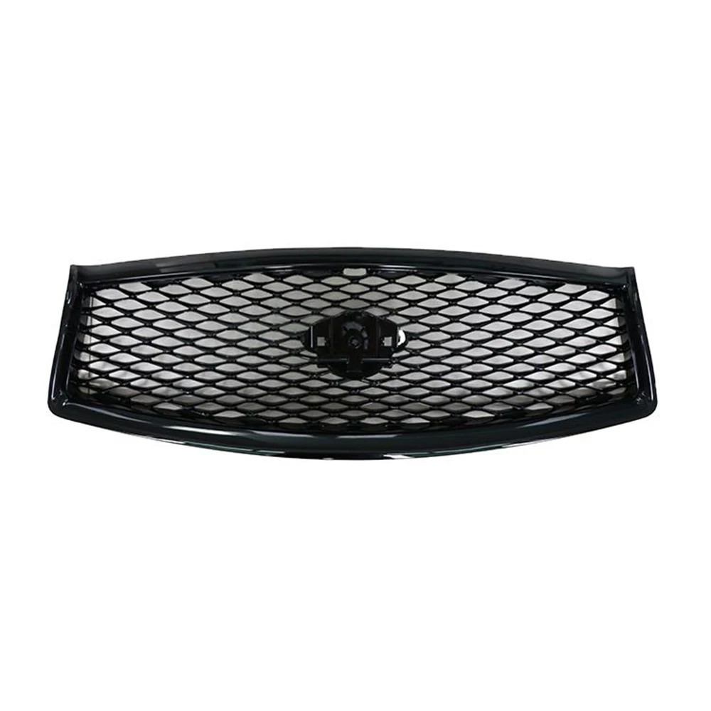 

for Infiniti Q50 2014-2017 14 models of Q50 grille, low configuration. Black mesh core + carbon pattern frame OE 62310-4HB0B