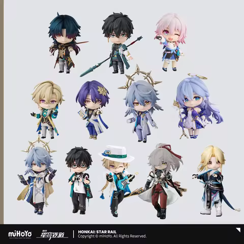 Sunsyea Honkai Star Rail Official Merch miHoYo Original Authentic Aventurine Sunday Robin Dan Heng Blade Nendoroid Figures