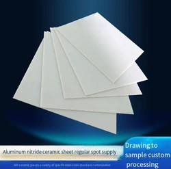 AIN Aluminum Nitride Large Substrate Ceramic Sheet 100*100mm/110*110mm/124*124mm/114*114mm