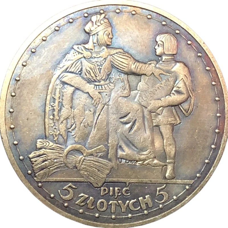 

1925 Poland 5 Zlotych March Constitution