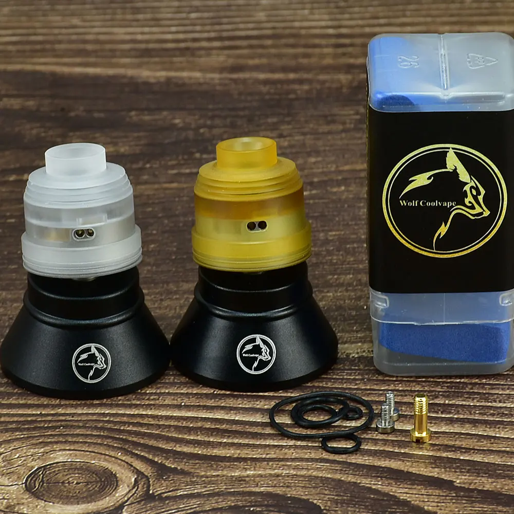 

Резервуар для вейпа Hussar V2 RDA с одной катушкой 316SS, воздушный поток Hussar 2,0 rda, резервуар 22 мм Hussar RDA 2 Slam Caps vs SXK NarDa 5A rda p22 rda