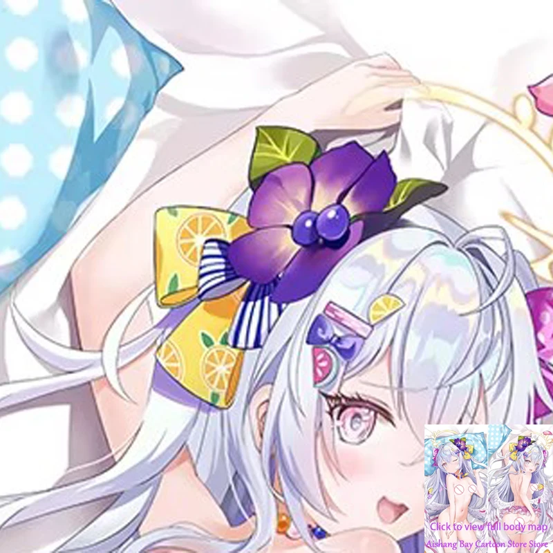 

Dakimakura Anime Pillow Cover Shirasu Azusa Double Sided Print Life-size Body Decoration