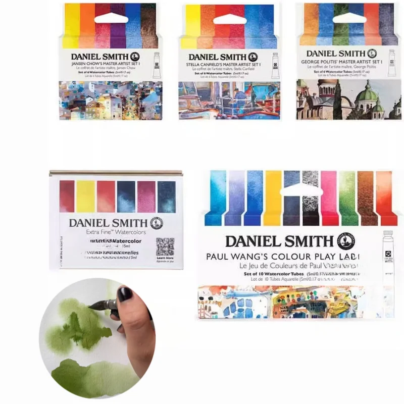5ml, 15ml Watercolor Paint Set Art Students' Painting Creation Graffiti Coloring Outdoor Sketching Portable Watercolor Paints