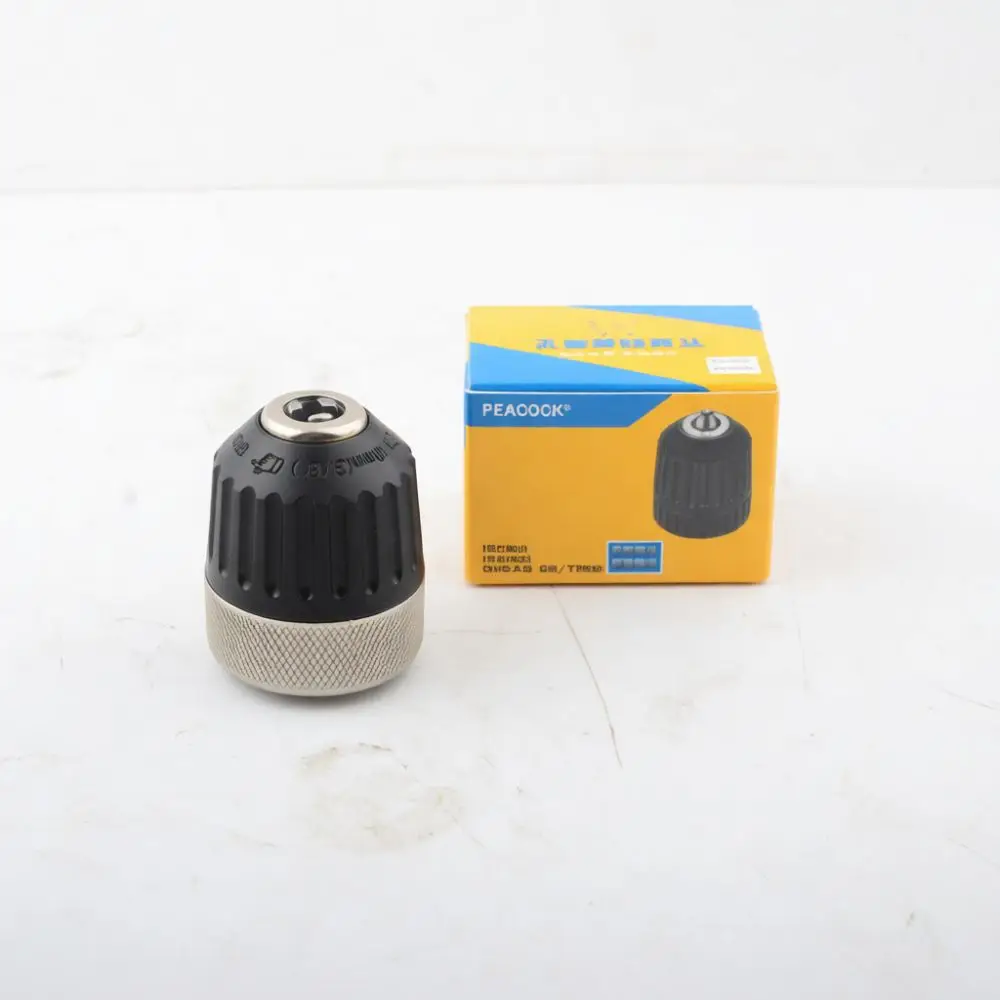 Metal Plastic Keyless Drill Chunk Adapter Ratchet Lock Mechanic For Electric Screwdriver Manual Tool Repair