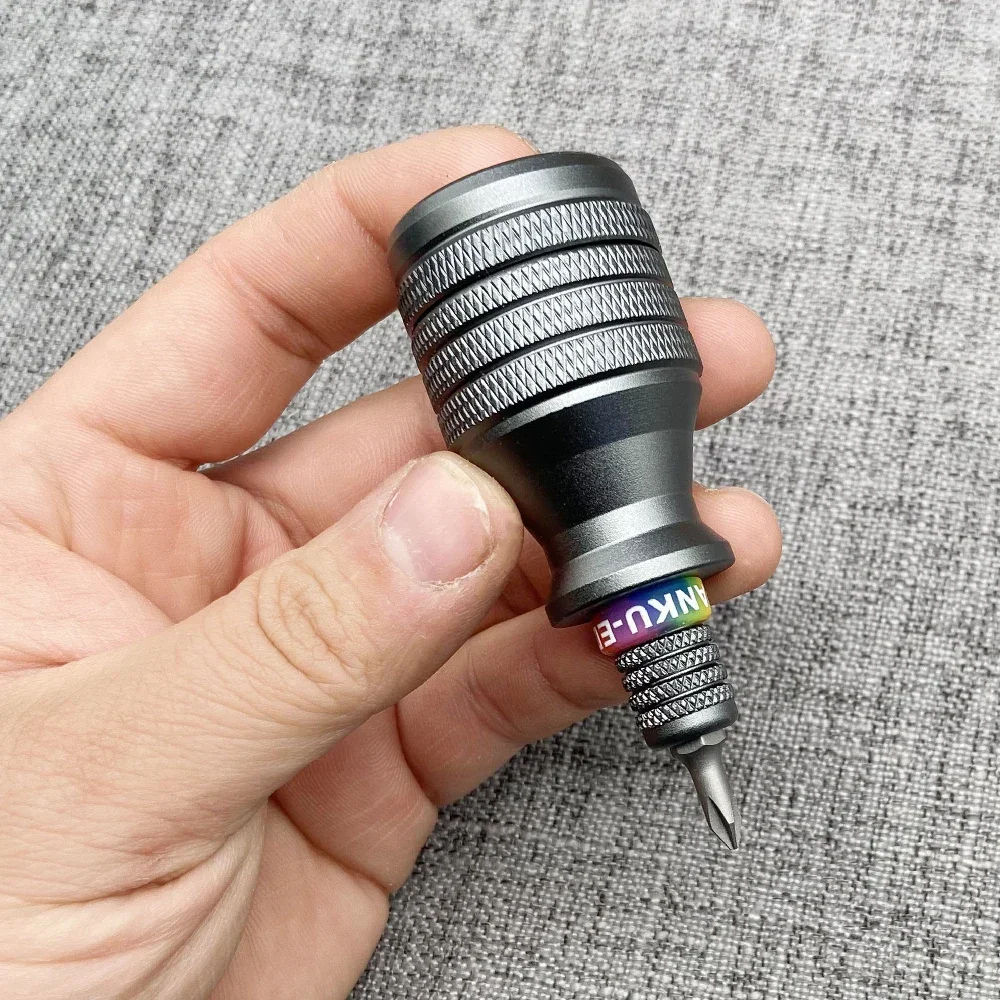 Mini Outdoor Multifunctional All Aluminum Screwdriver Combination Set Repair Tool