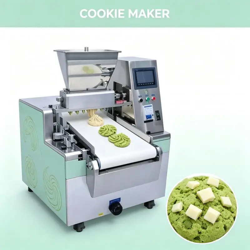 Commercial Cookies Forming Machine Automatic Bakery Food Processing Equipment High Speed Biscuit Production Machine