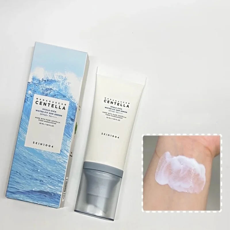 

50ml Korean Sunscreenspf50+ Pa4+ Skincare Hyaluronic Acid Snow Grass Moisturizing Isolation Milk Refreshing Sunblock
