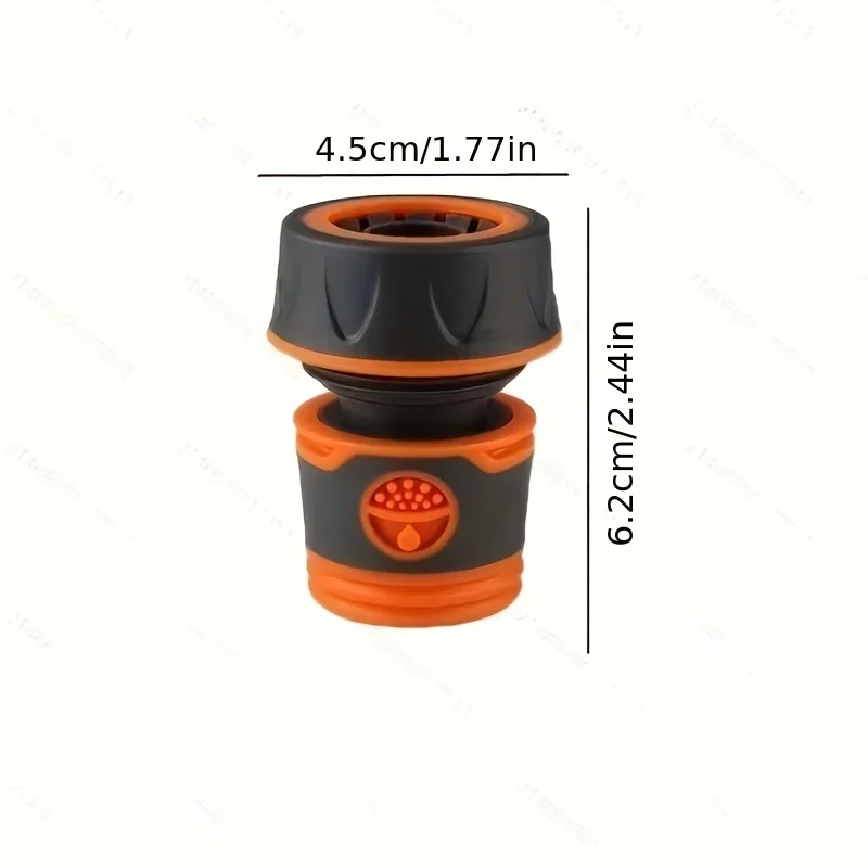 3-حزمة محول خرطوم توصيل سريع مقاس 3/4 بوصة - تركيب بلاستيك PVC لغسيل السيارات والعناية بالحديقة