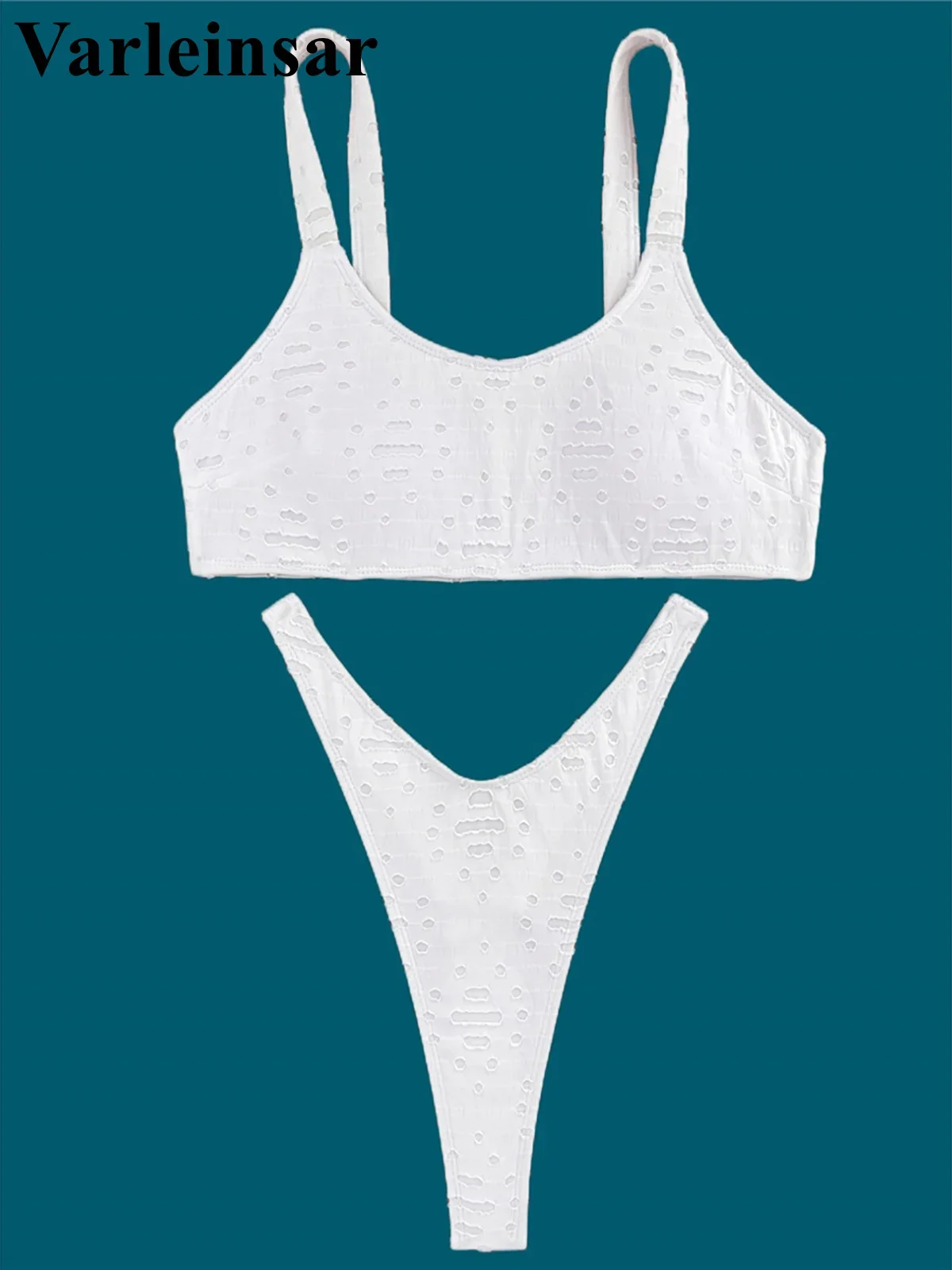 Nowy 4 kolory Extreme Mini Micro Thong Bikini Strój kąpielowy dla kobiet Strój kąpielowy dla kobiet Dwuczęściowy zestaw bikini Strój kąpielowy V4798