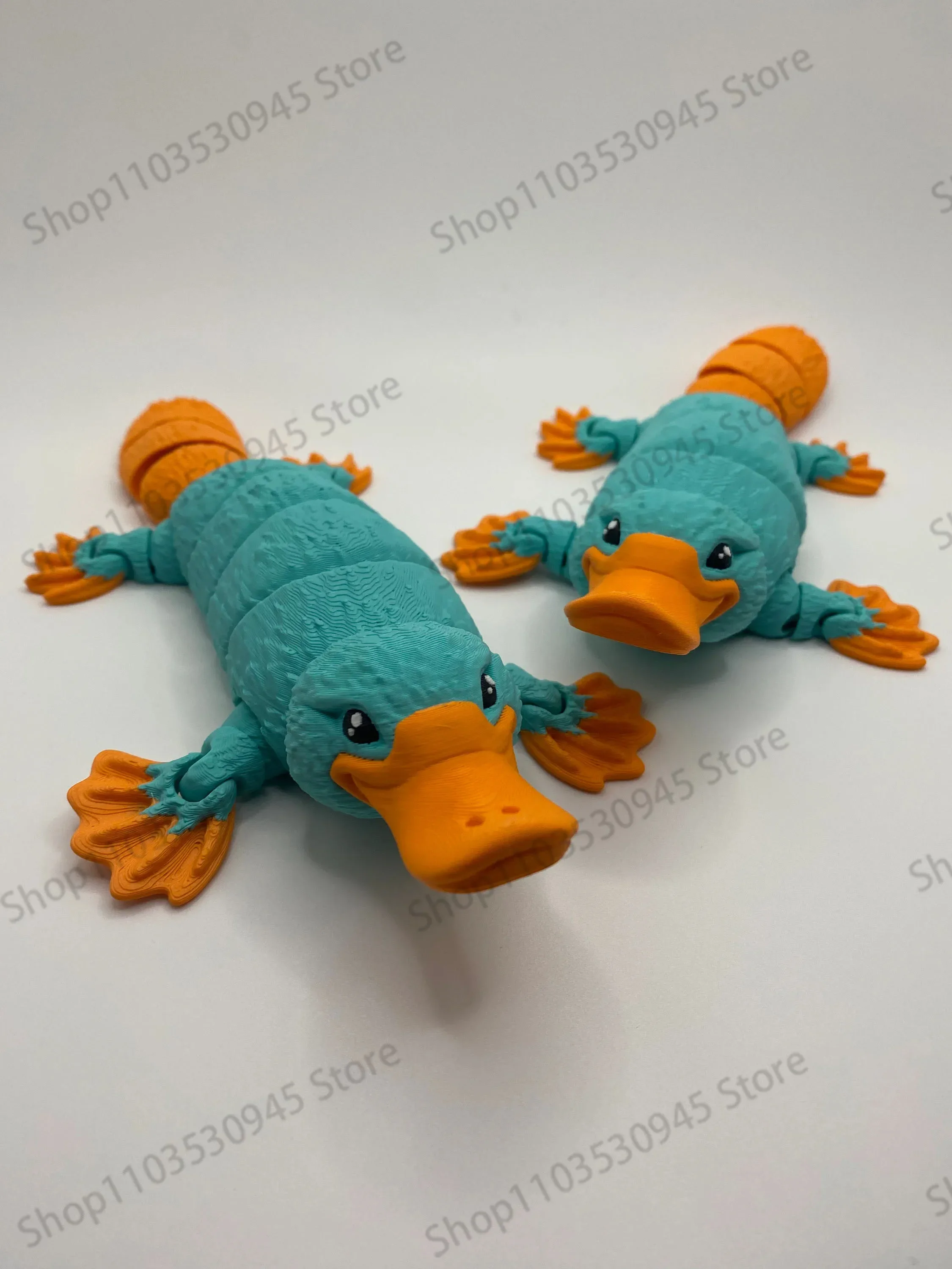 

3D articulated new duckbill platypus simulation home decoration eco-friendly ornament holiday personalized birthday gift