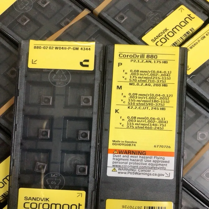

880-0202W04H-P-GM 4344 CNC blade 10PCS/BOX