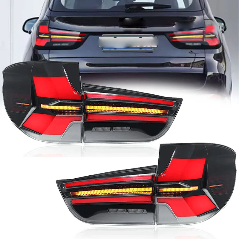 

Задние светодиодные фонари для BMW X5 F15 (2014-2018), модифицированные, с функциями стоп-сигнала и заднего хода, комплект.