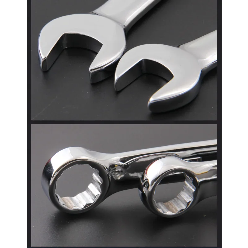 Combination Imperial Spanner 1/4 5/16 3/8 7/16 1/2 9/16 5/8 11/16 3/4 13/16 7/8 15/16 1 Inch Long Wrench