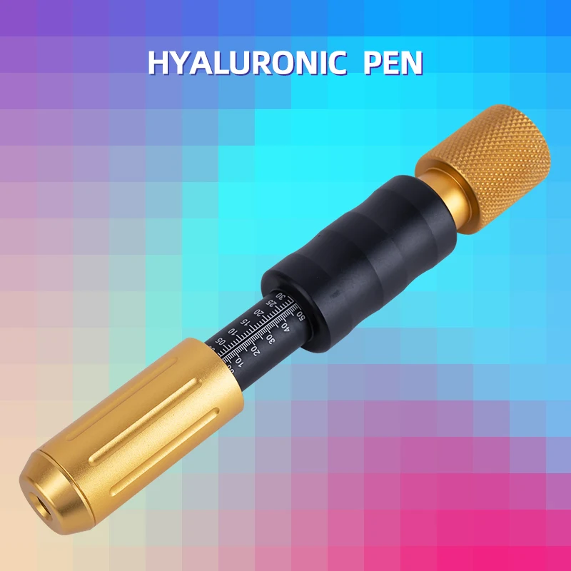 Gold&Black Continuous Mist Gun Hydrating and Moisturizing Remove Wrinkles Enhance Facial Lines Fill in Facial Depressions