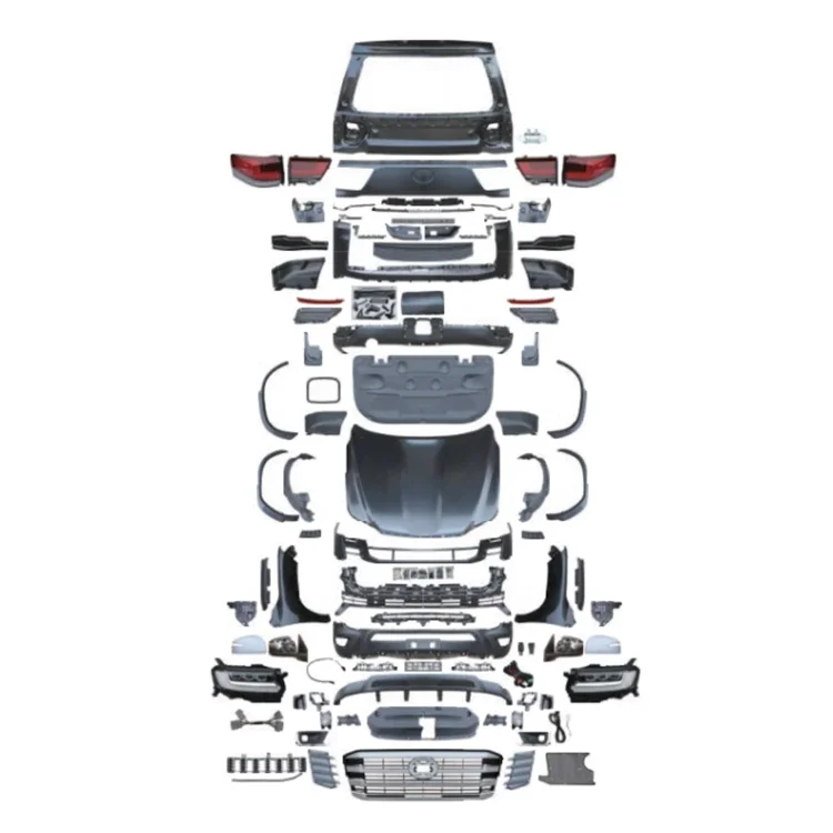 Car all Body Kit Accessories support comtom For Toyota Land Cruiser 08-22 Upgrade To Land Cruiser 300