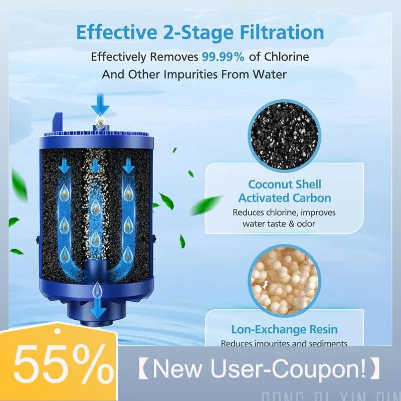 

A81M Новый комплект из 6 сменных фильтров для воды, фильтр для воды в комплекте, сменный фильтр для воды с креплением на кране