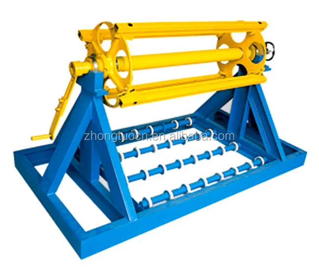 

Metal Steel Strip Coil Decoiler Manual Recoiler Uncoiler for 3 Tons 5 Tons Metal Material Straightening and Leveling Machine