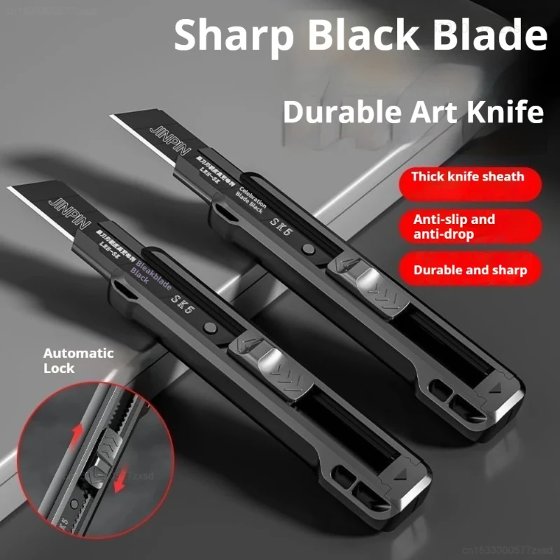 Mini Heavy Duty Utility Knife Household Large Thickened Wallpaper Cutter Handicraft Carving Tools For Cutting Office Supplies