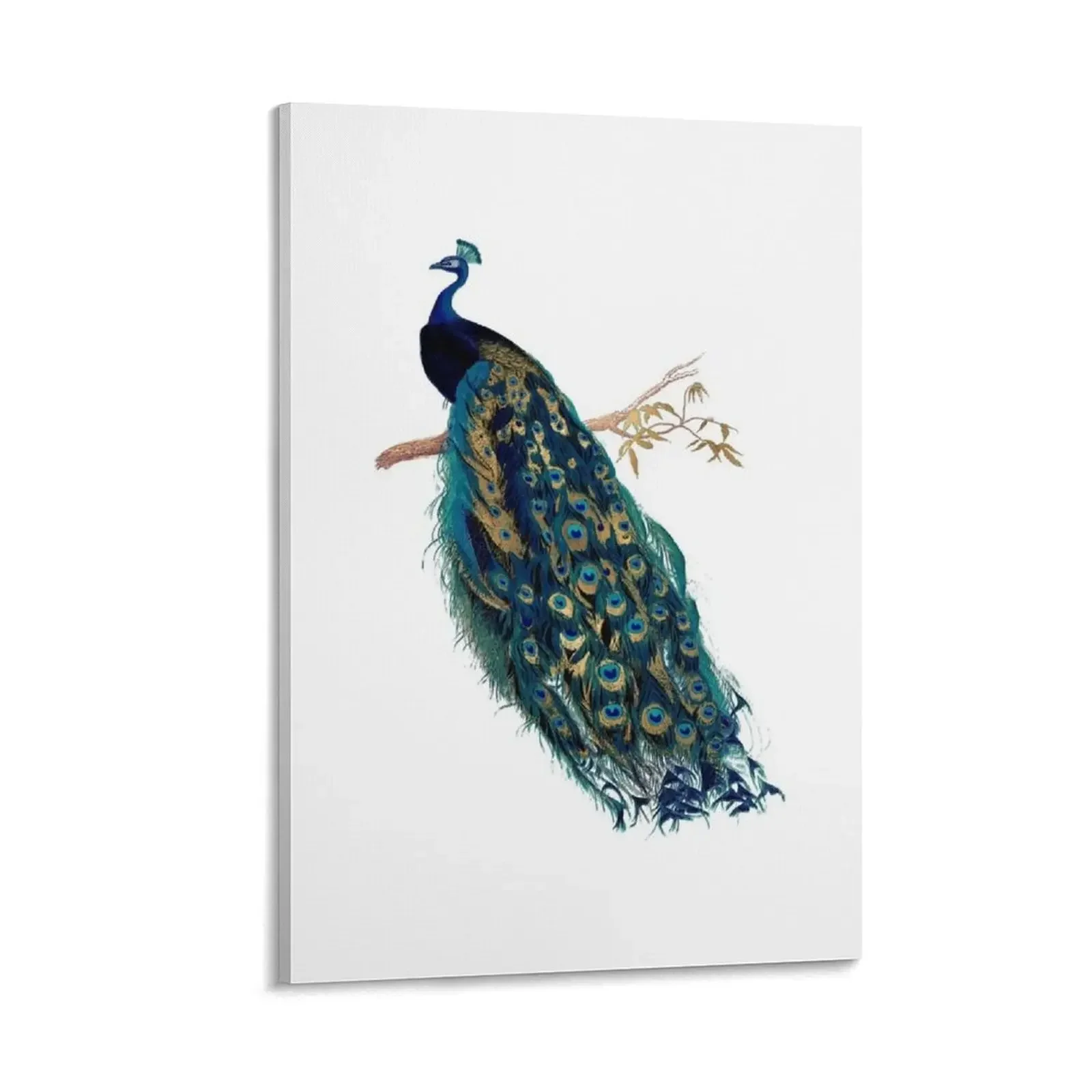 

Vintage Peacock Canvas Painting japanese room decor decorative wall poster Decorative prints wall painting