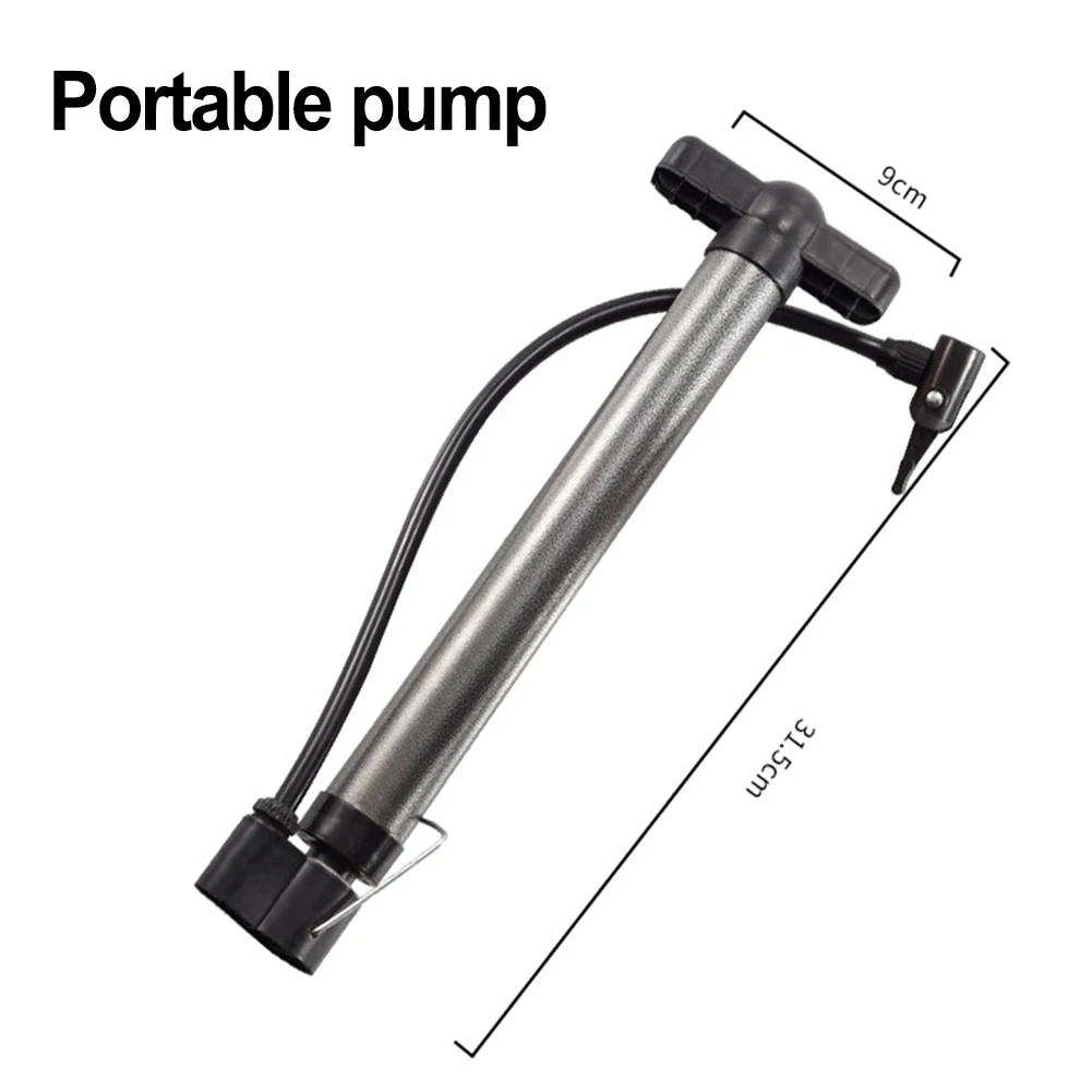 Bicycle Pump Portable High Pressure Pump 100psi Mountain Road Bike Basketball Pump Cycling Accessories