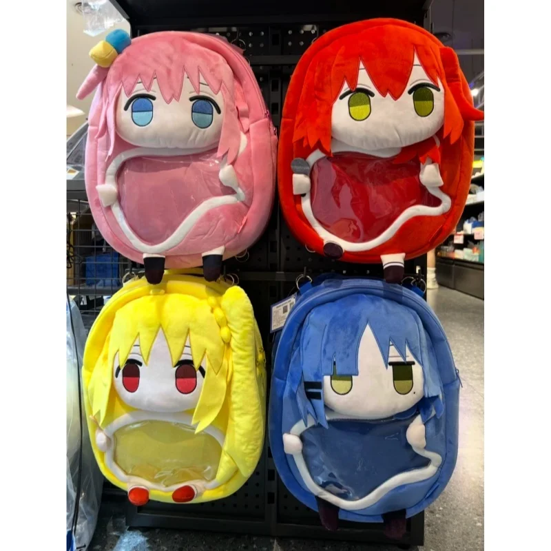 

ANIPLEX Bocchi The Rock Anime Character Belly Ita Bag Hitori Gotoh Ryo Yamada Small Crossbody Bag For Daily Cosplay Anime Fans