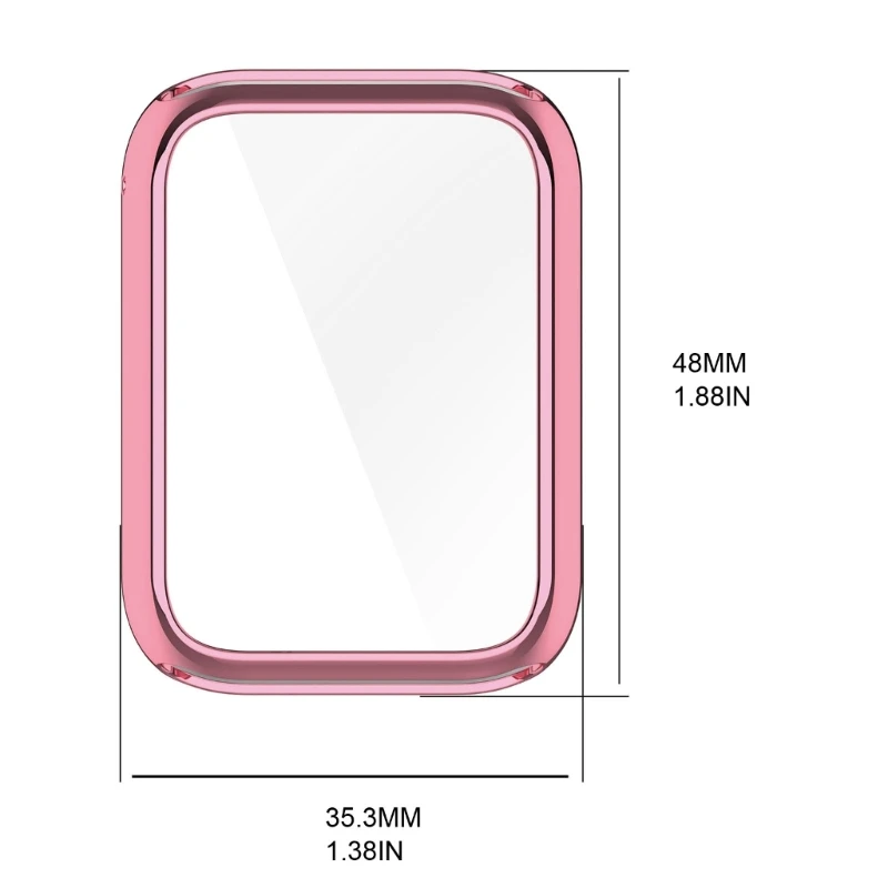 Vỏ màn hình cho Vỏ đồng hồ thông minh Band 8Pro Vỏ bảo vệ TPU