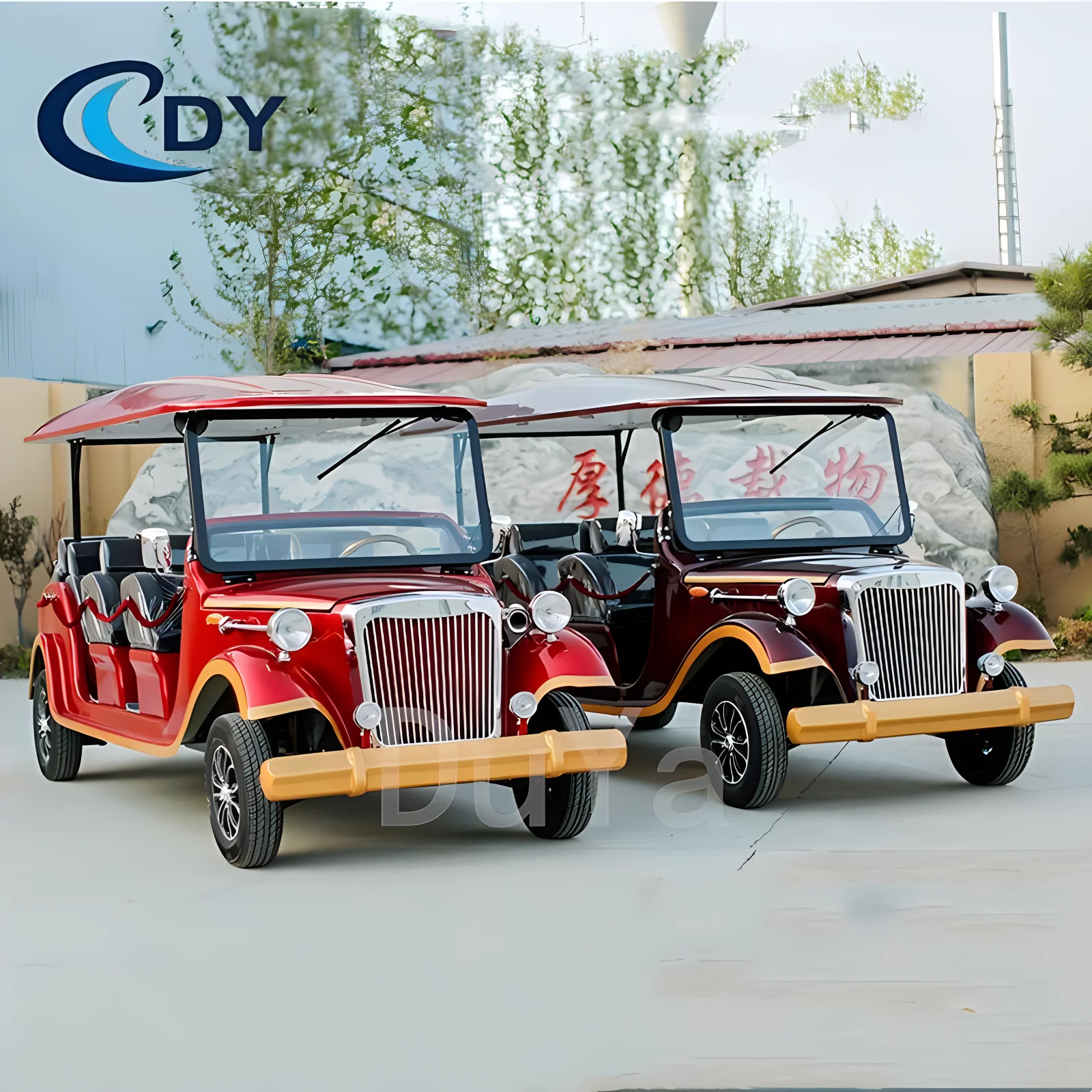 2024 New Product Factory Low Price Golf Cart Electric Custom Battery Golf Classic Car