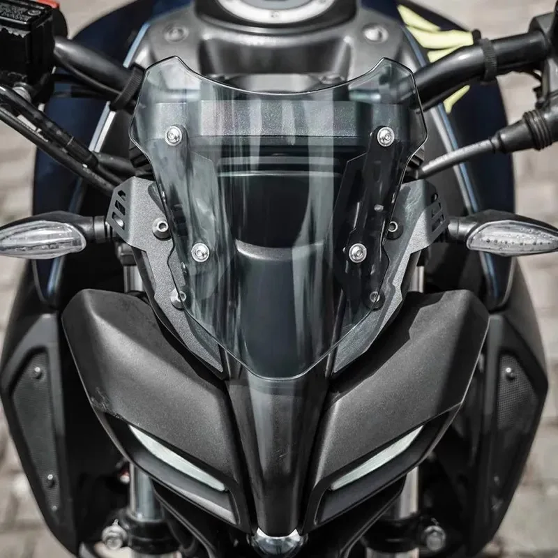 أجزاء لياماها MT-15 MT-125 تعديل الزجاج الأمامي يربك نظارات الزجاج الأمامي هدية