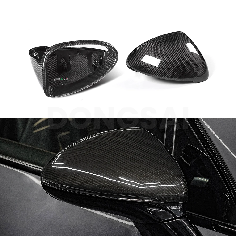 

Для Porsche Cayenne зеркальная крышка из углеродного волокна 958.2 OEM-стиль для моделей 2015-2018 гг.