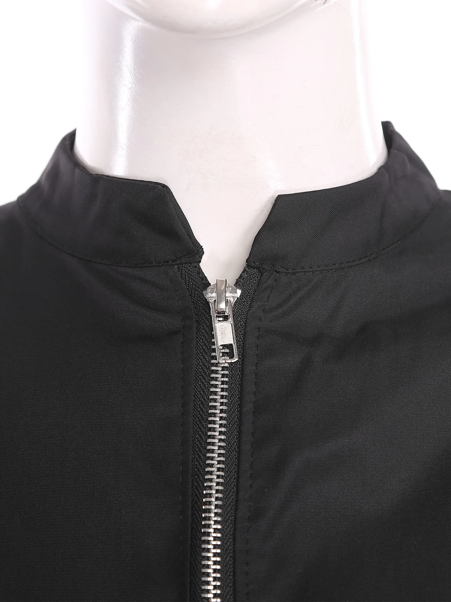 Stilvolles Sommer-Maxikleid für Damen mit Reißverschluss vorne, Stehkragen, ärmellos, hohe Taille, Party, Alltag, Freizeitkleider für Damen