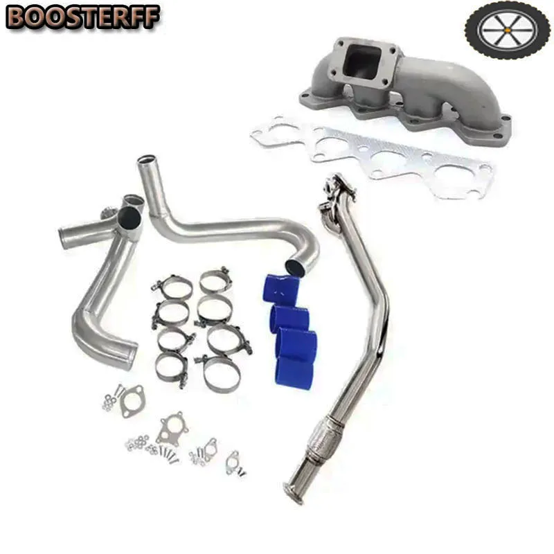 

Exhaust Manifold & Downpipe & Intercooler Piping Kits 1990-1993 Fit For Mazda MIATA NA 1.6L BOLT ON