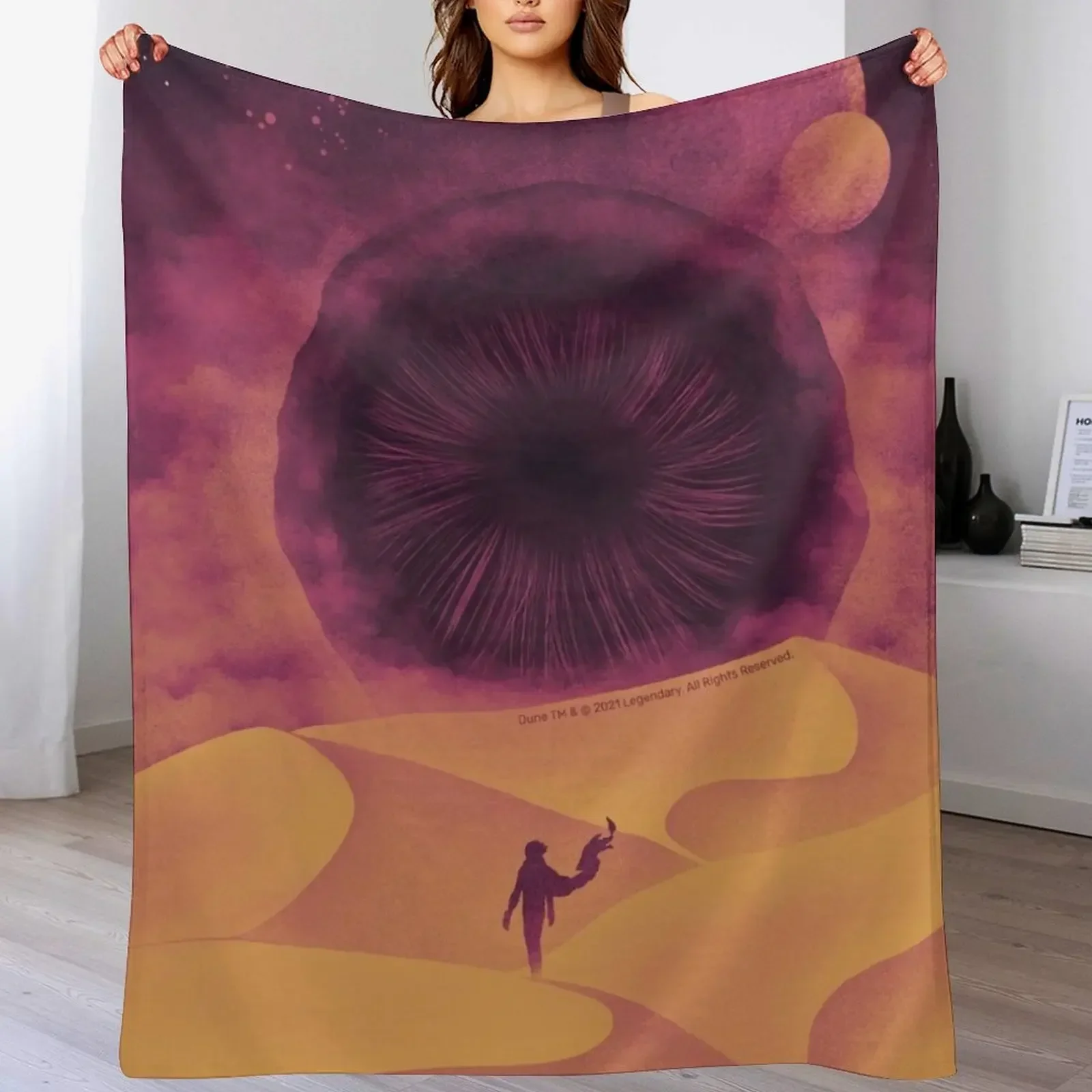 

The Great Shai-Hulud Throw Blanket Stuffeds Luxury Thicken blankets and throws Nap Blankets