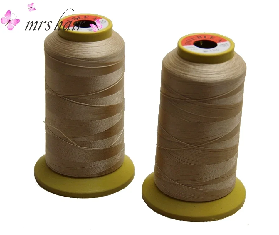Nylon Thread For Hair Extensions Tools Hook Needle Hairdressing Salon Supplies Making Wigs Polyester Thread Threads For Weaving