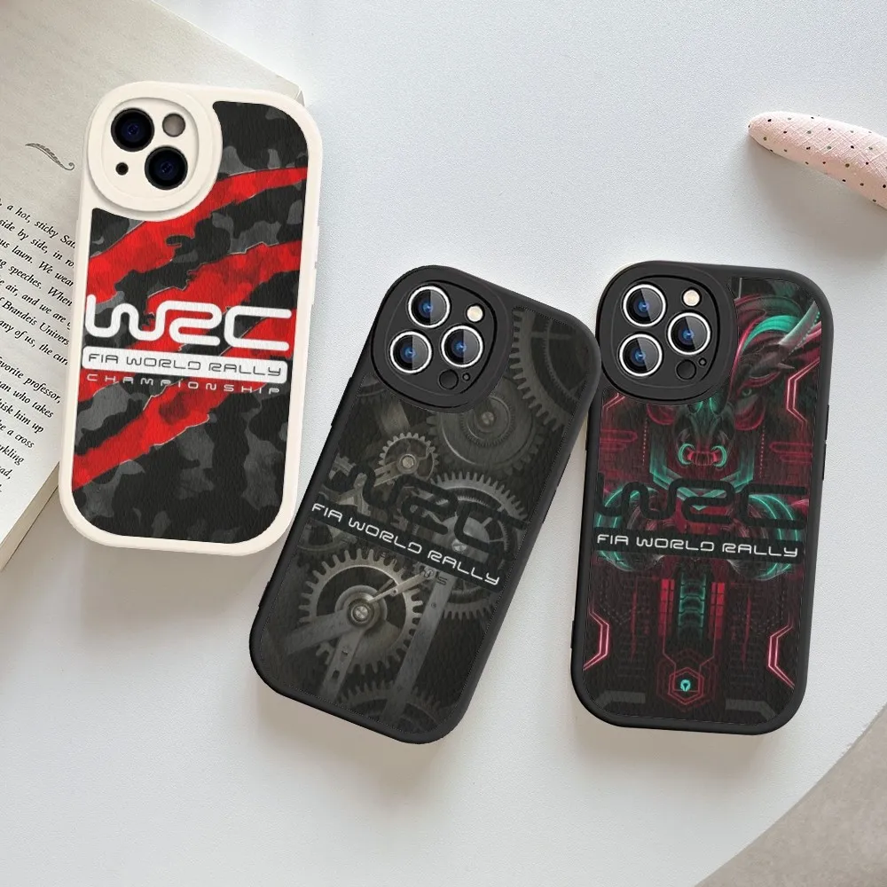 

WRC Rally Racing logo Phone Case Hard Leather For iPhone 14 13 12 Mini 11 14 Pro Max Xs X Xr 7 8 Plus Fundas