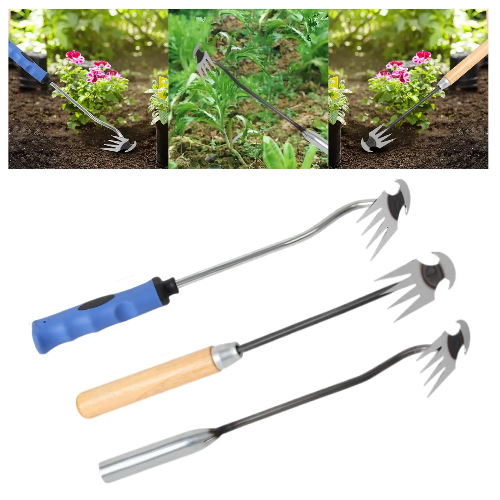 

Garden Weeder Tools Portable Weeding Digger Tool for Lawn Backyard Courtyard