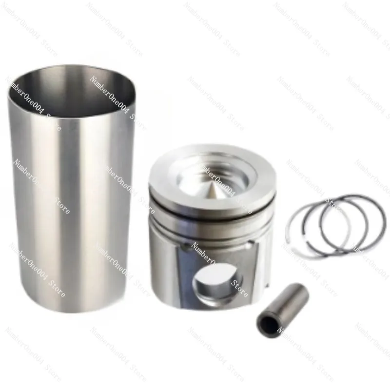 Diesel Engine Liner Kit Cylinder Liner 3972884 3972880 Piston 4089258 Piston Ring 102mm