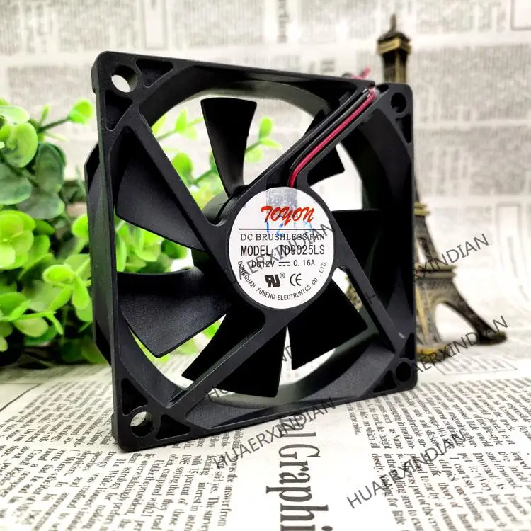 Juego de montaje de ventilador de refrigeración TONON TD9025LS, 12V, 0.16A, 9025, 2, 9CM, nuevo