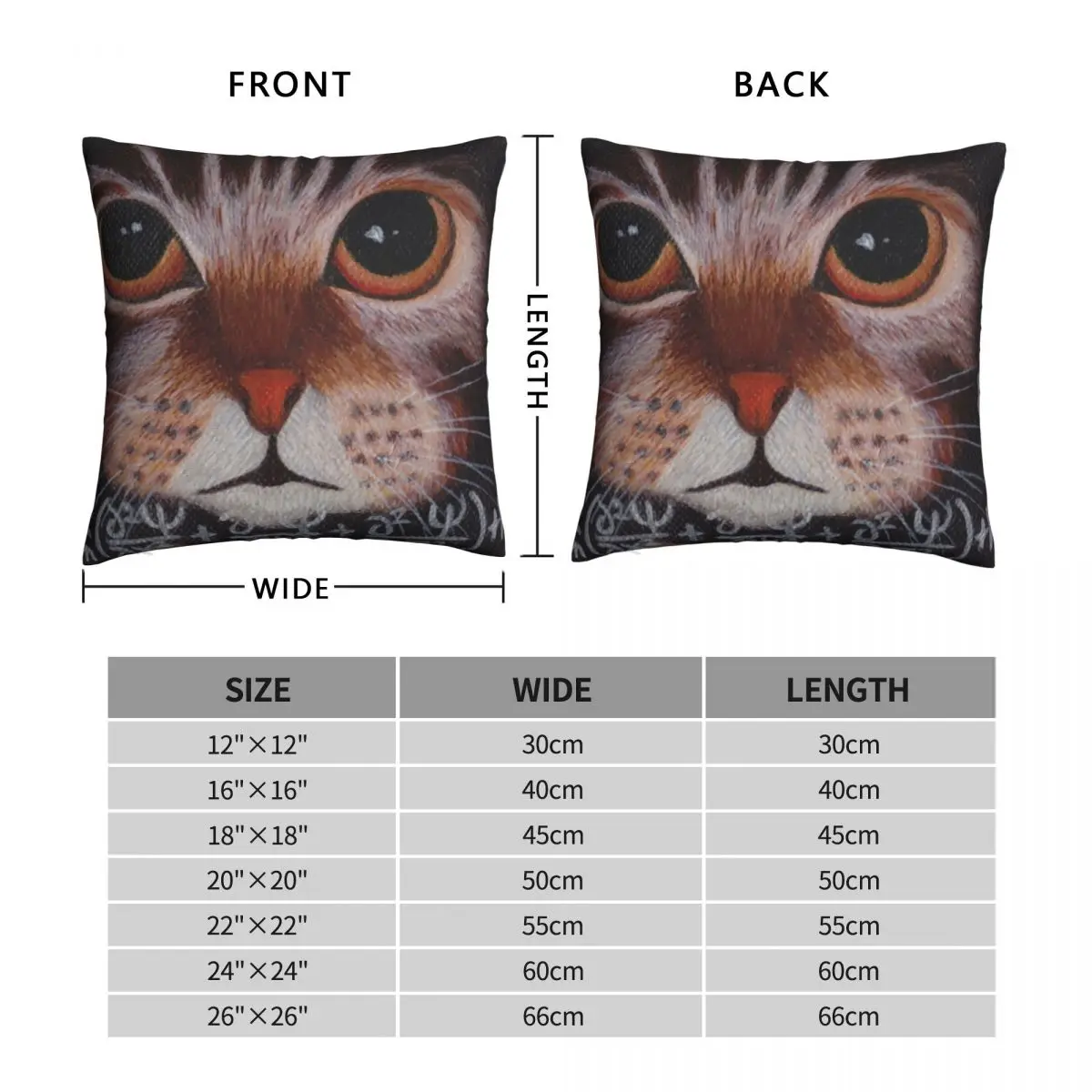 Schrodinger Cat Kitty Science Physics Pillowcase Printed Polyester Cushion Cover Gift Throw Pillow Case Cover Zippered 40*40cm