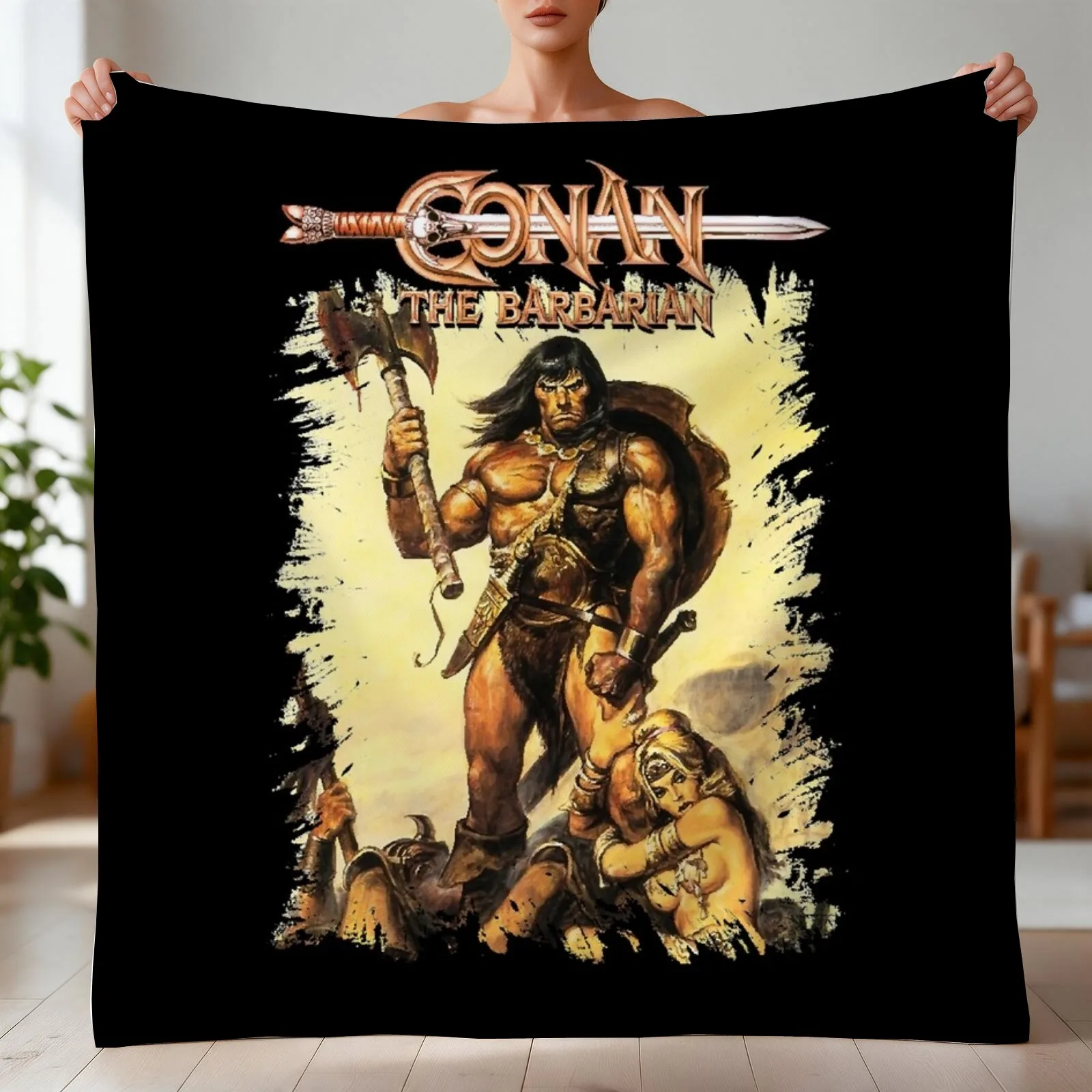 Conan the Barbarian Essential Throw Blanket Winter beds Thin christmas gifts Blankets