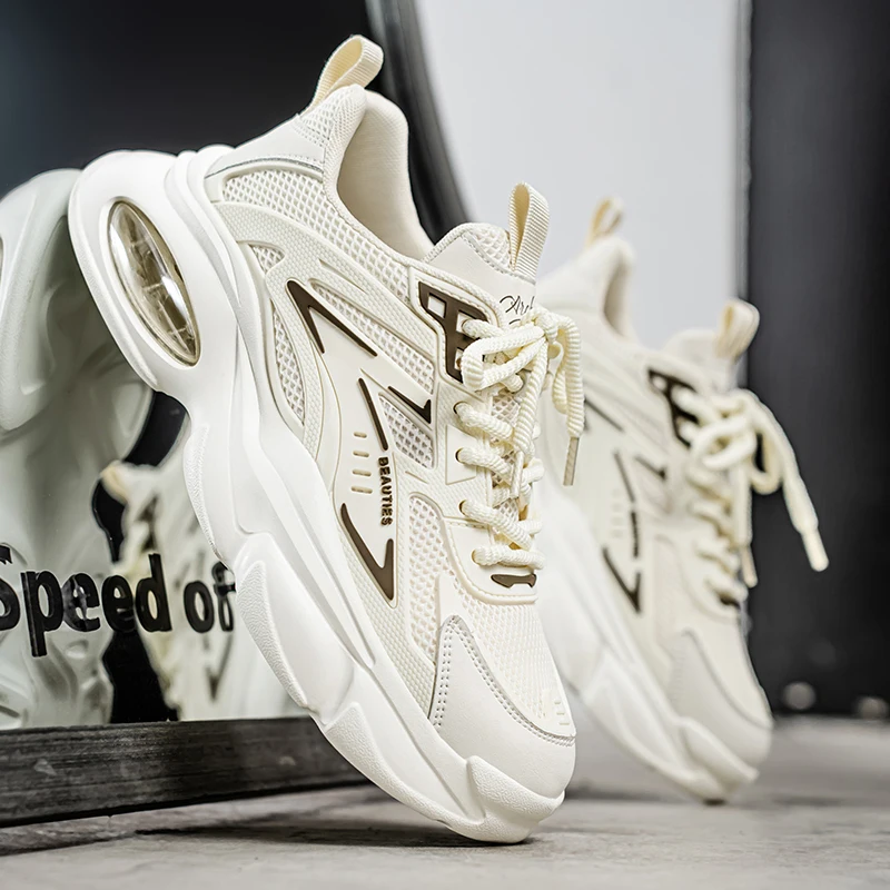 

Men's Luxury Sneakers - Breathable Casual Trainer, Fashion Running Shoes & Tennis Loafers for Men