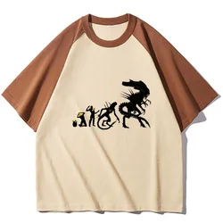 Psychedelic Alien Magic Tee women youthful funny t shirt female 2000s Japanese harajuku clothes