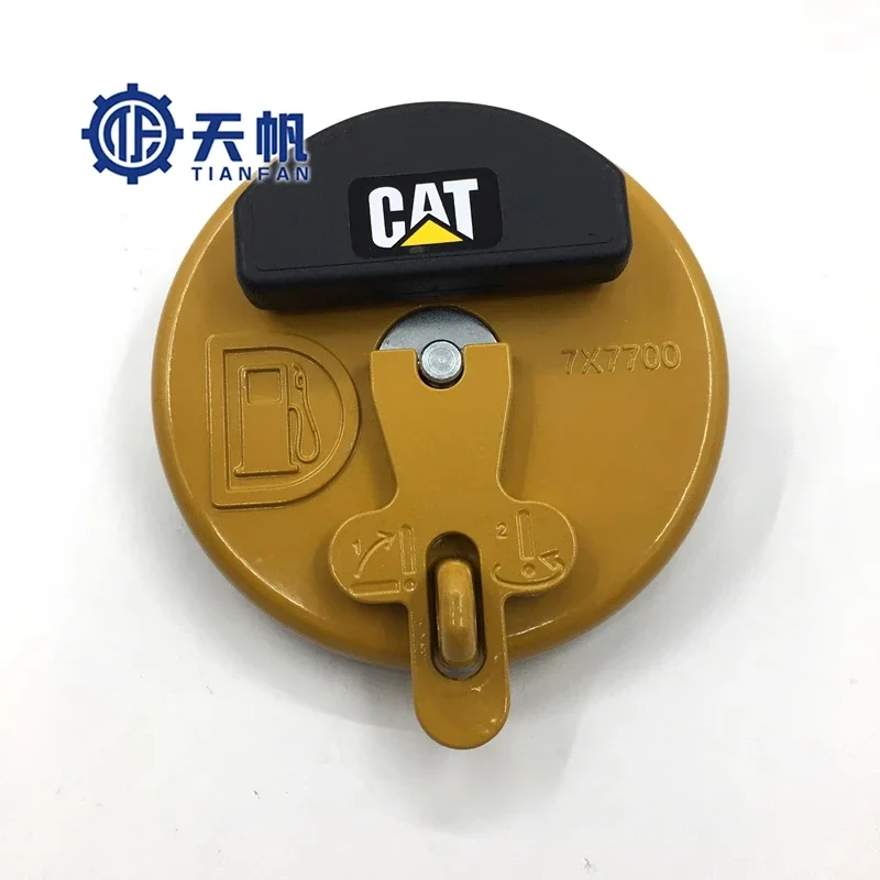 For Caterpillar Cat Anti-theft Diesel Fuel Tank Cover 320d 325c 329d 336 345 Padlock Excavator Accessories