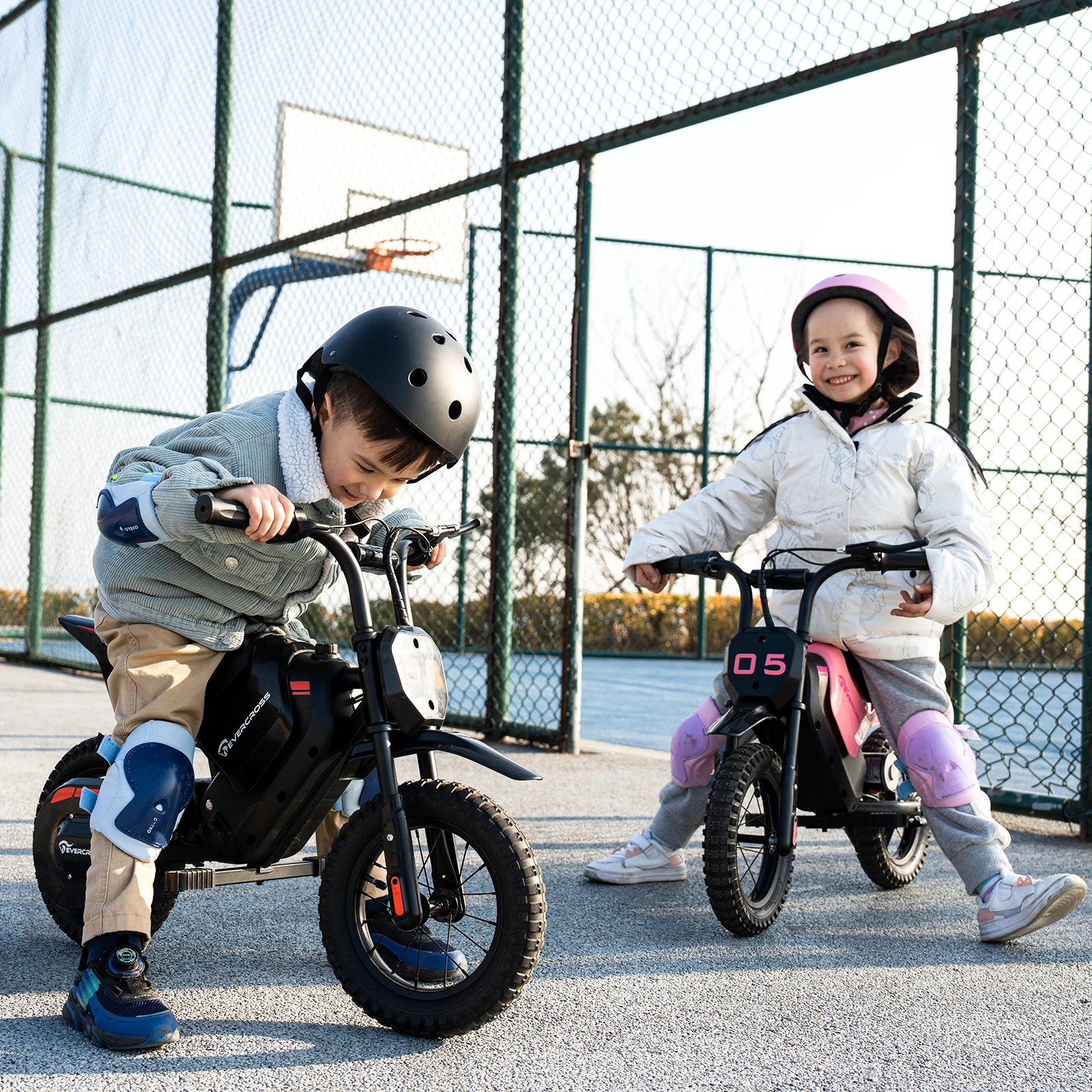 motorélectrique enfant evercross – design et finitions