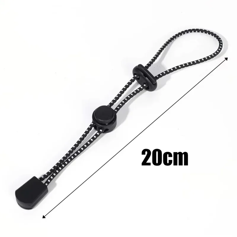 5PCS Backpack Rope Buckle Securing Fixing Hiking Stick Walking Pole Elastic Cord Multitool Hiking Accessories Camping Equipment