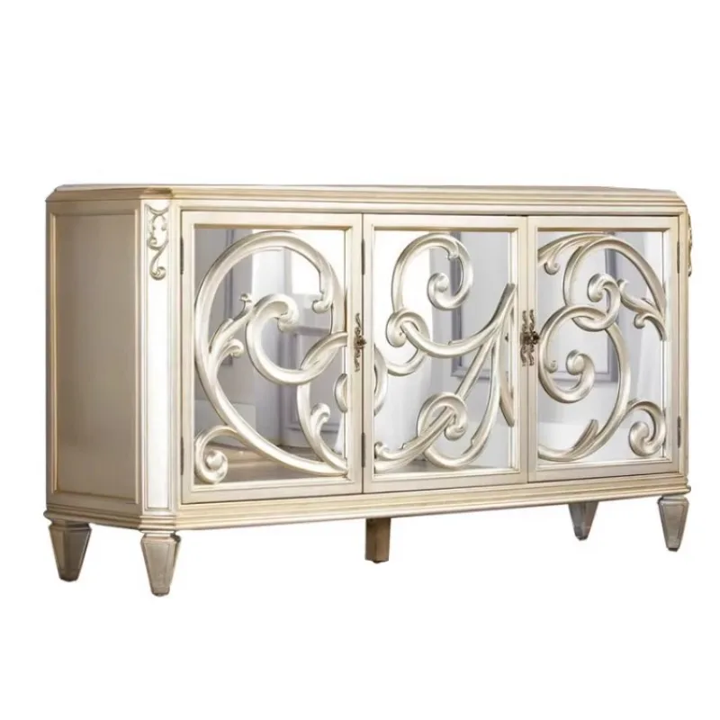 

European and American boutique dining side cabinet, entrance cabinet, partition cabinet