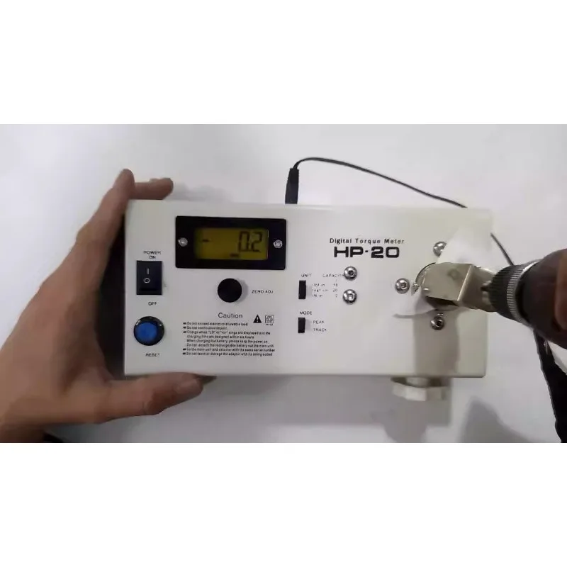 110/220V Digital Torque Meter Tester HP-10/20/50/100/200/250/500 Torsion Tester Electric Screwdriver Wrench Batch Torque Meter