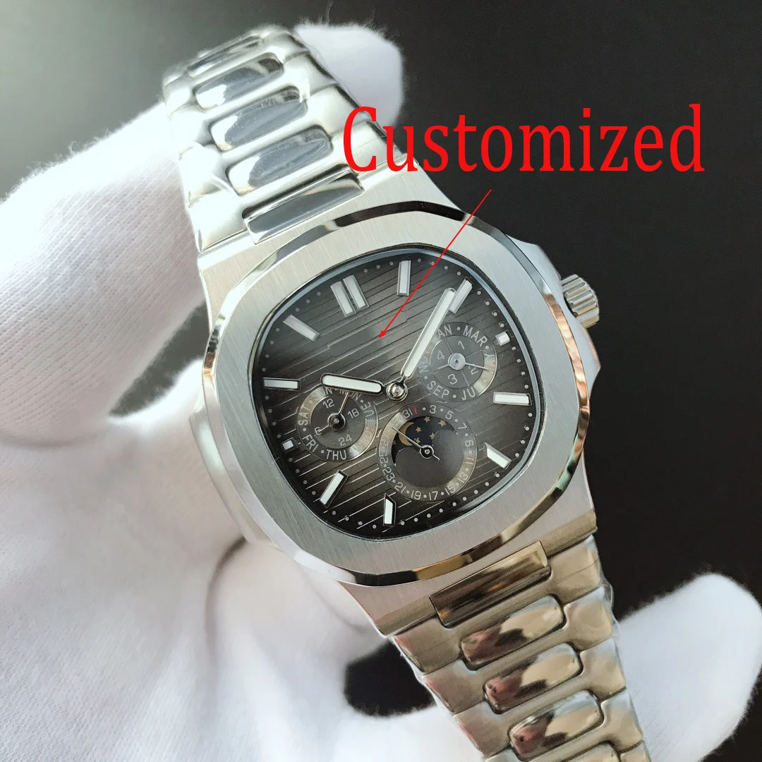 2025 Men's Watch New Business Fashion Waterproof Square Fully Automatic Pure Mechanical Watch Can be Customized