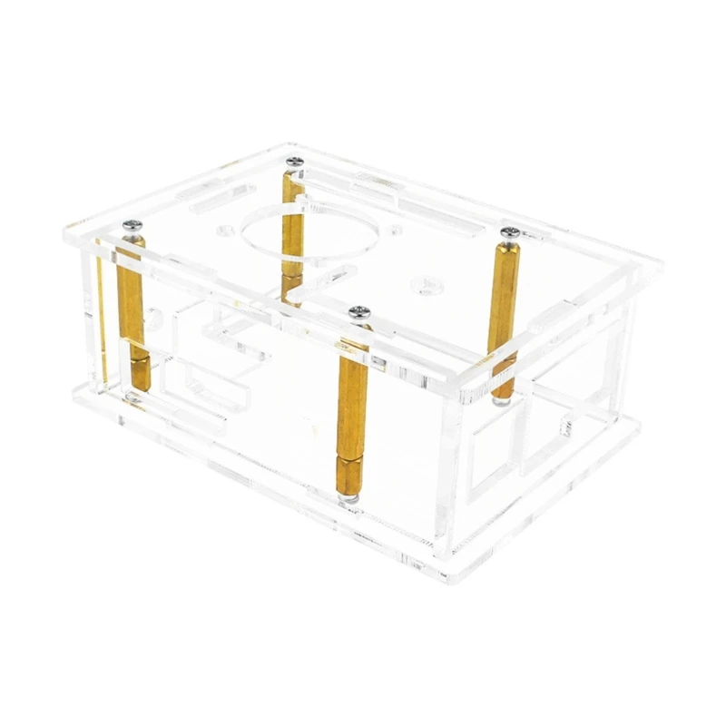 Durable Acrylic Case Heatsink Fan for Orange 3B Enclosure Accessories