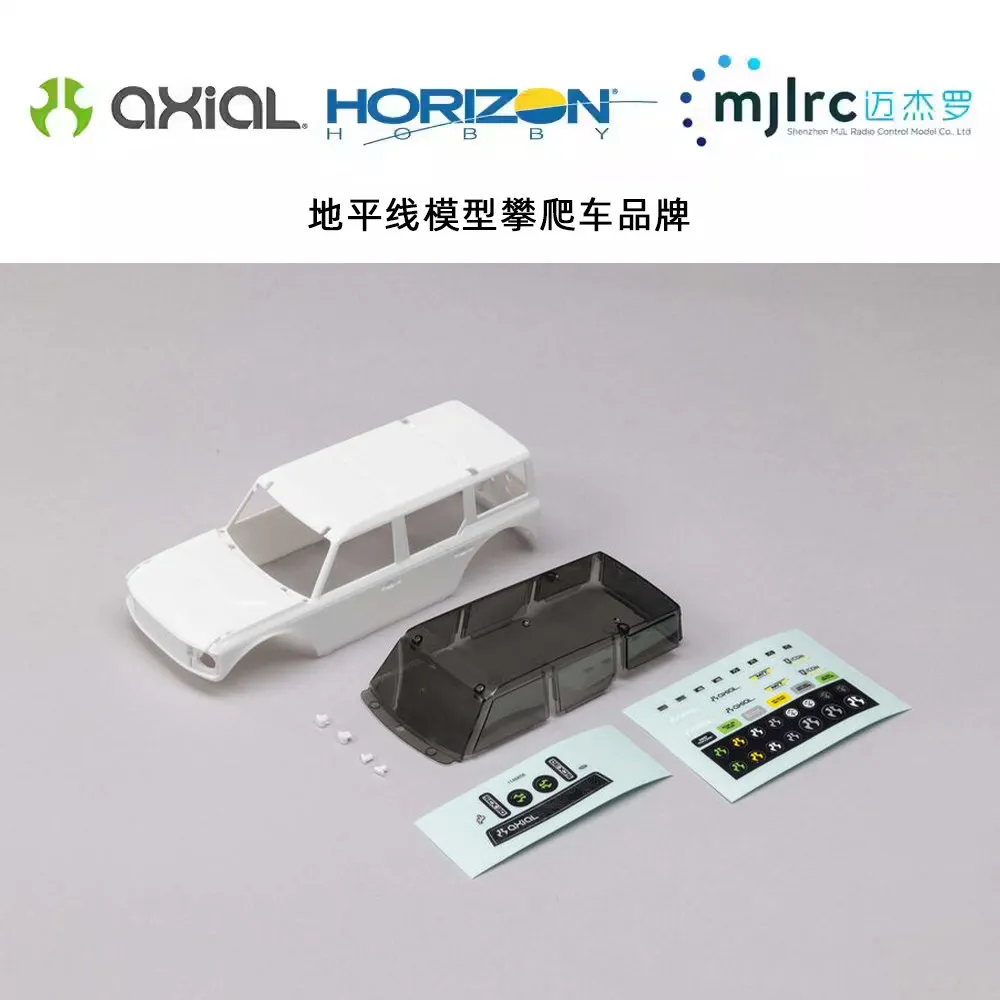 Unpainted ABS Hard Body Kit AXI - 3312 for AXIAL 1/30 SCX30 Bronco RC Rock Crawler Sheets Body Plugs Durable DIY Upgrade Part