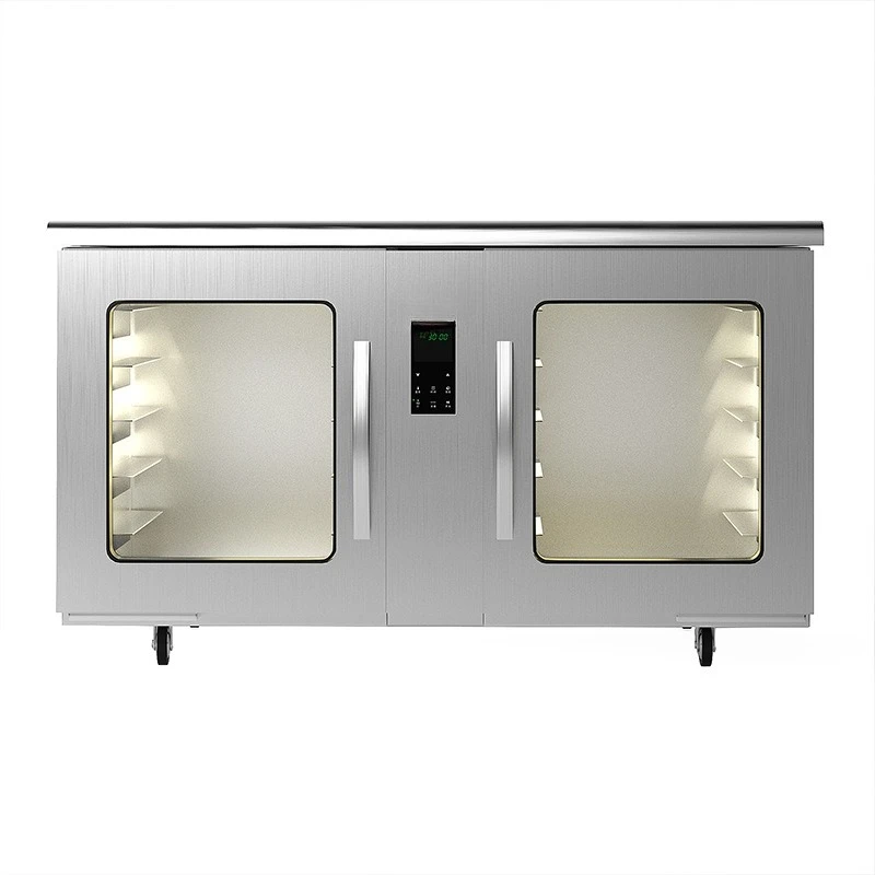 Bread fermentation box commercial large capacity baking dough steamed bread double door wake up box cake shop equipment